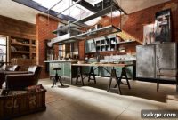 25 Stellar Industrial Kitchen Designs With Enduring Appeal