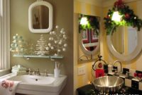 17 Festive Ways to Decorate Your Bathroom for Christmas