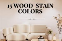 15 Stunning Wood Stain Colors to Transform Your Space
