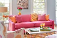 Pink Sofas Style or Staying Power