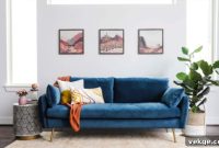Keep Your Blue Velvet Sofa Pristine: High-Traffic Living Room Care Guide