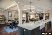 Seamless Dining in Open Kitchen Living