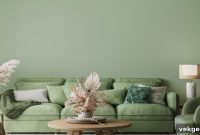 Pristine Sage Green Wall Maintenance