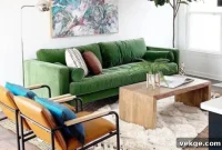 5 Green Velvet Couches to Elevate Modern Interiors