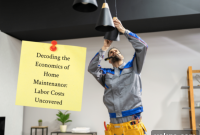Beyond Materials: The Hidden Labor Costs of Home Maintenance