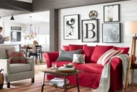 Best Wall Colors for a Red Sofa