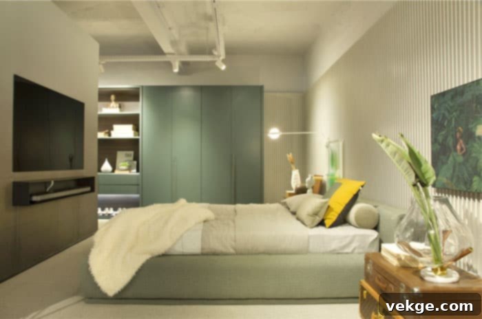 Adding a Bold Theme in the Minimalist Room