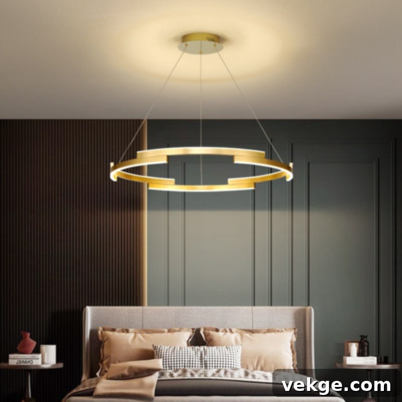 Minimalist Lighting Application in Bedroom