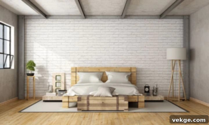Minimalist Furniture in Bedroom