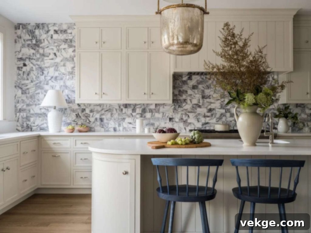 Creamy White for a Country Vibe