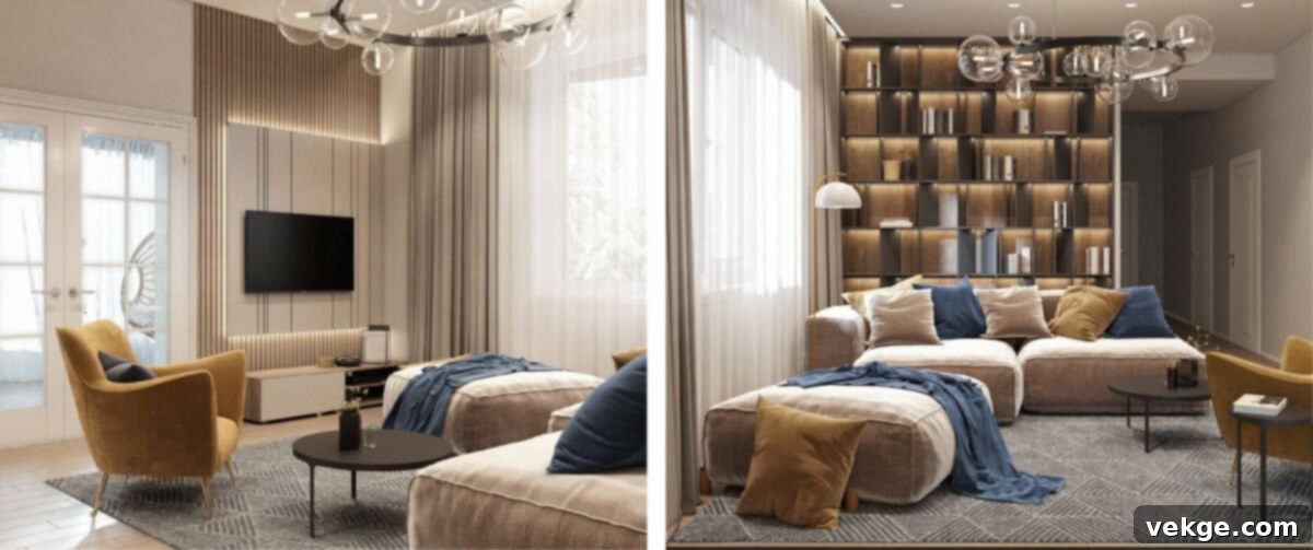 Neutral color palette in interior design