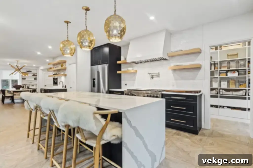 High-End Kitchens with Modern Appliances and Design