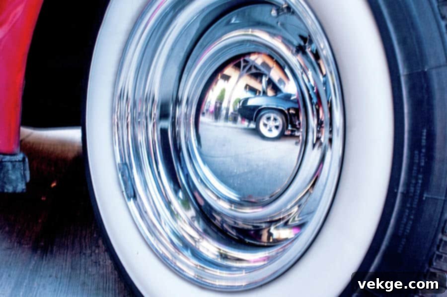 Hubcaps: Reflective Artwork