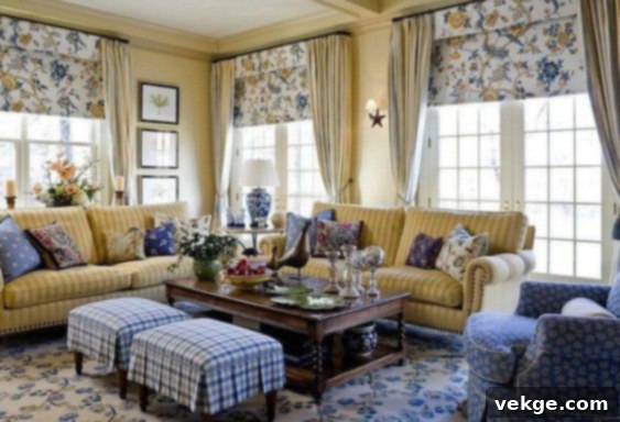 Floral Curtains