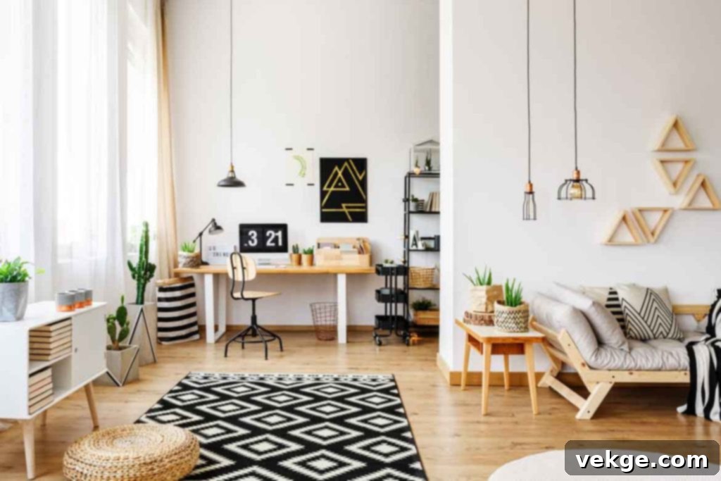 Example of a Nordic Home Decor Design