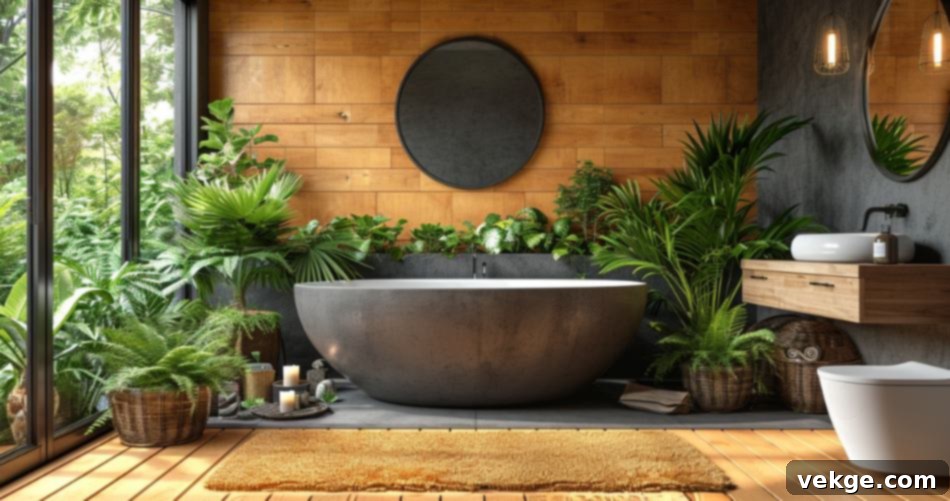 Eco-Friendly Elegance in Bathroom Design