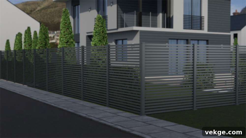 Aesthetic Appeal of Iron Fences