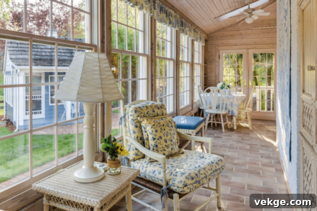 Bright and airy open-plan living space with a modern kitchen, dining area, and living room flowing together, featuring large windows and minimalist decor.
