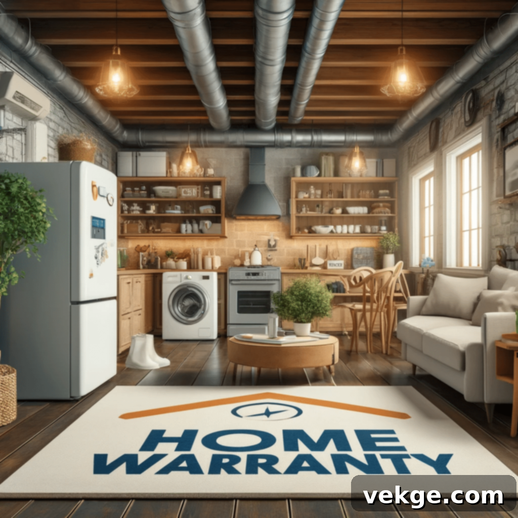 Home warranty protecting homeowners from unexpected repair costs.