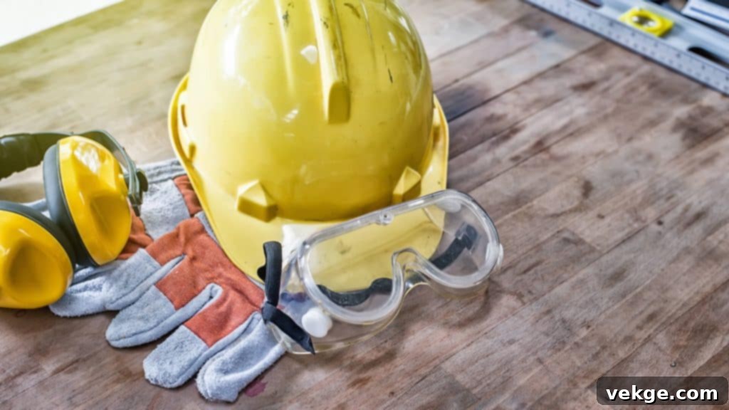 Wear Protective Gear for Gutter Cleaning