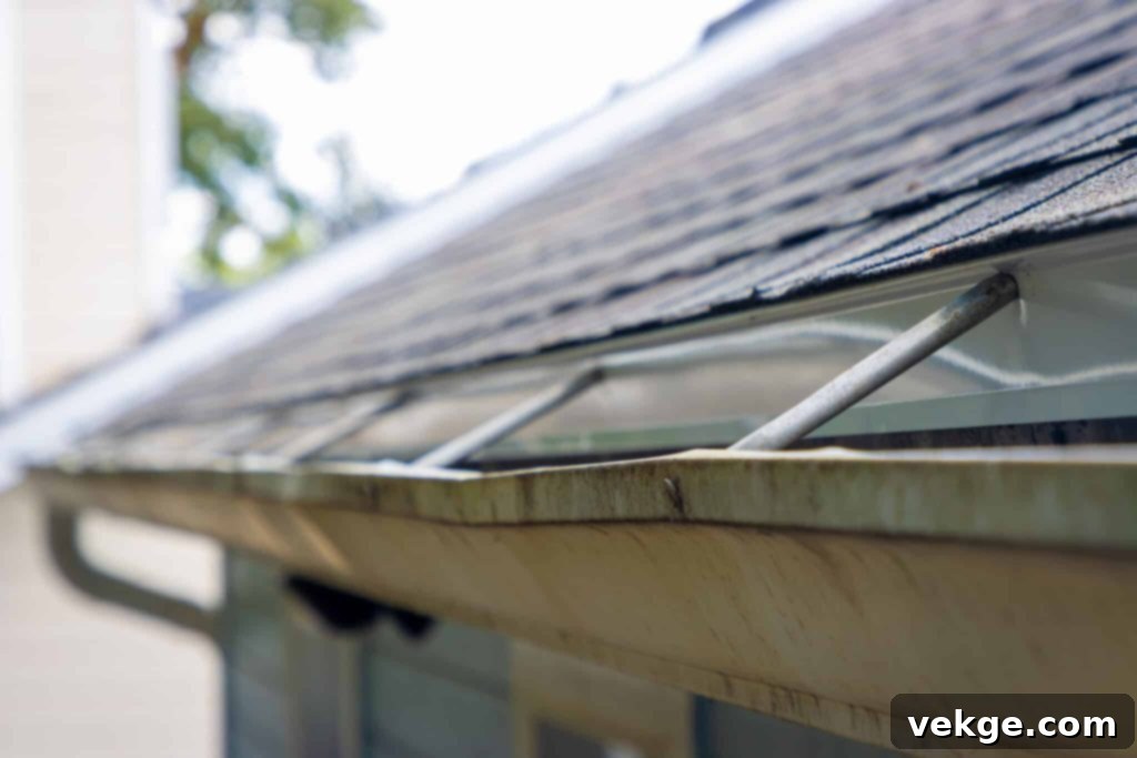 Fix Sagging Gutter Issues