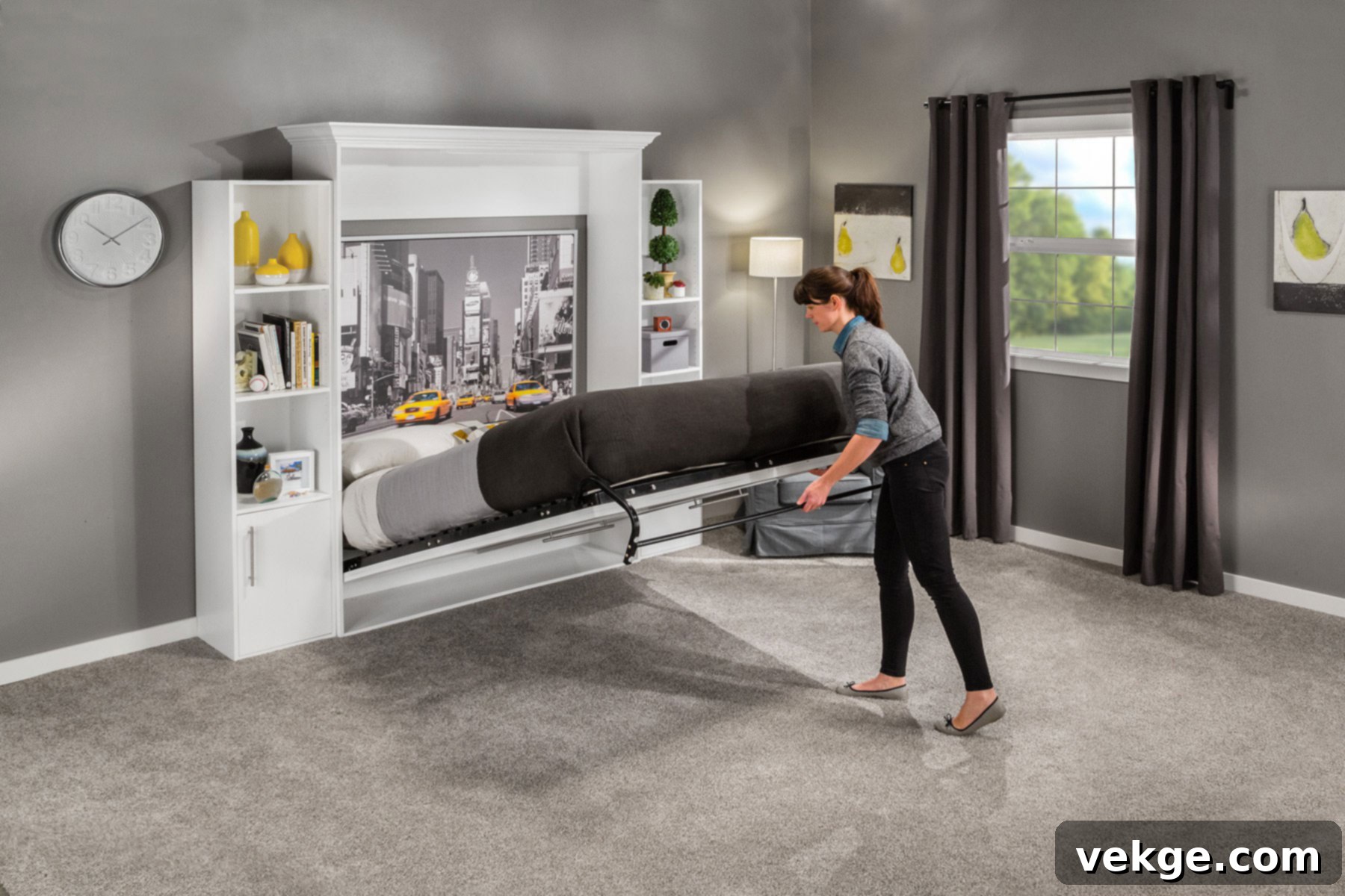 Purpose and functionality of a Murphy bed