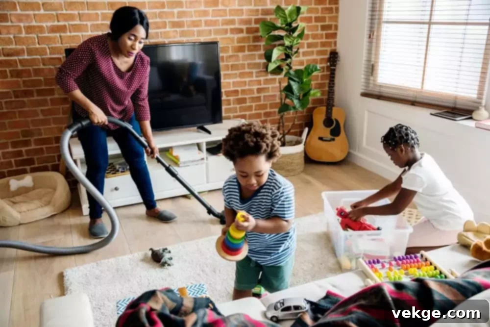 Ask Your Children to Start Helping Around the House