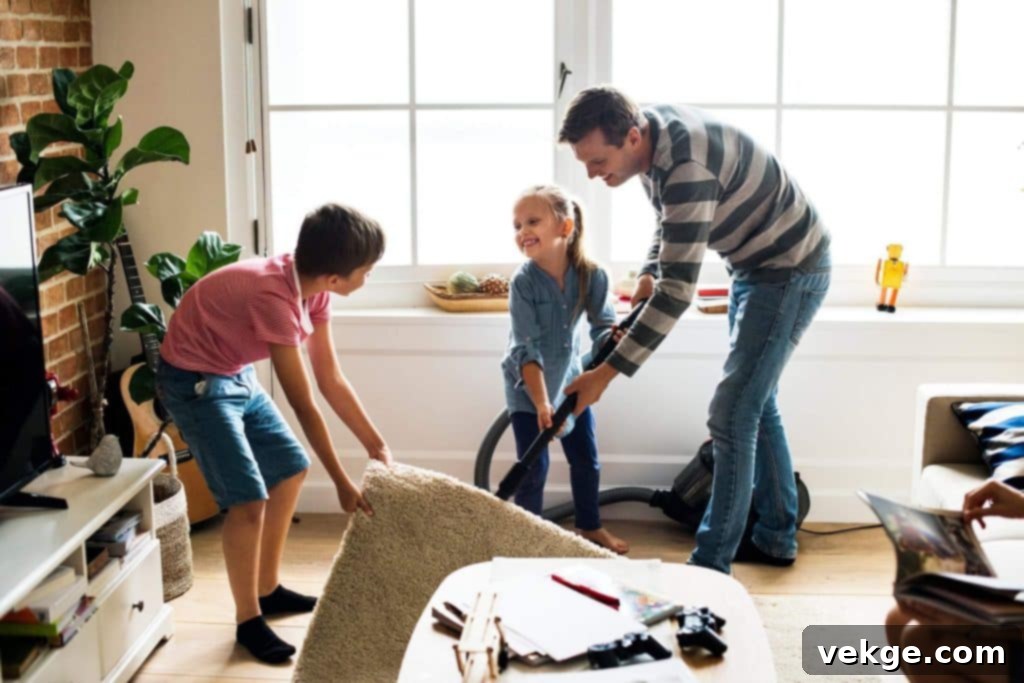 Start Cleaning the Most Daunting Room: A person cleaning a kitchen
