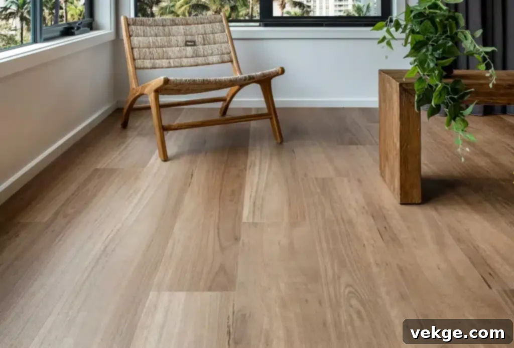 What Makes Hybrid Different? Hybrid flooring layers diagram
