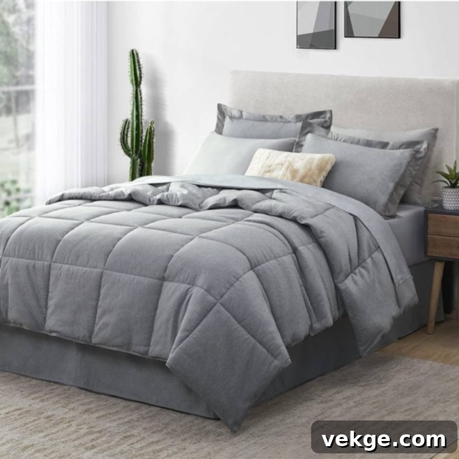 A luxurious California King bed set featuring a bed frame, dresser with mirror, and nightstands, showcasing a cohesive and high-quality bedroom furniture collection.