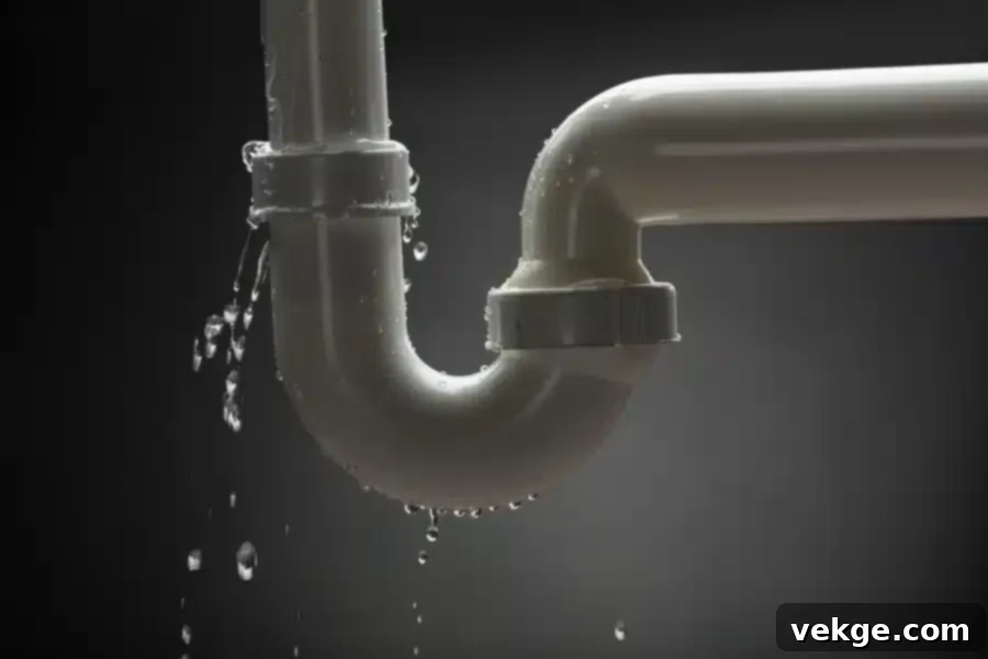 Promptly Address Leaks and Drips: Fixing a dripping faucet to prevent water waste and damage.