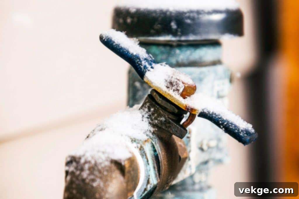 Winterize Your Pipes Against Freezing: Insulating pipes to prevent burst pipes during cold weather.