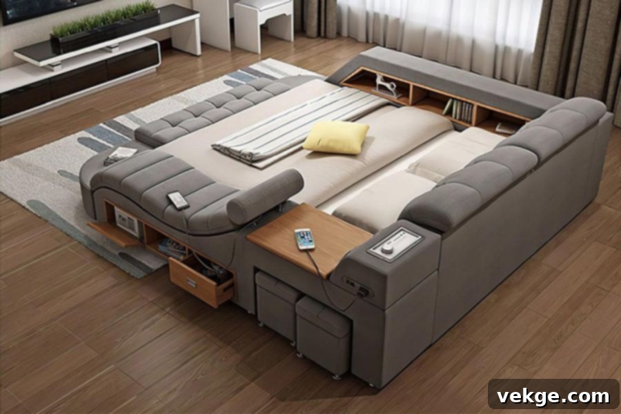 Invest in Multi-Functional Furniture for Smart Bedroom Storage