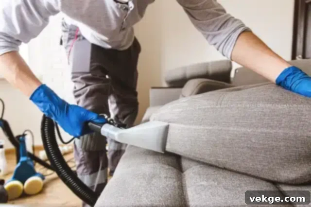 Maintaining Clean Upholstery Post-Service Tips