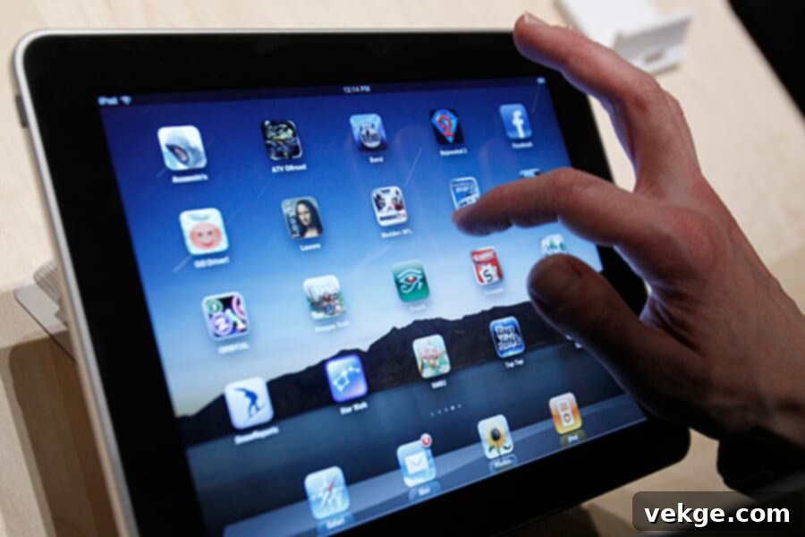 A Computer or Tablet