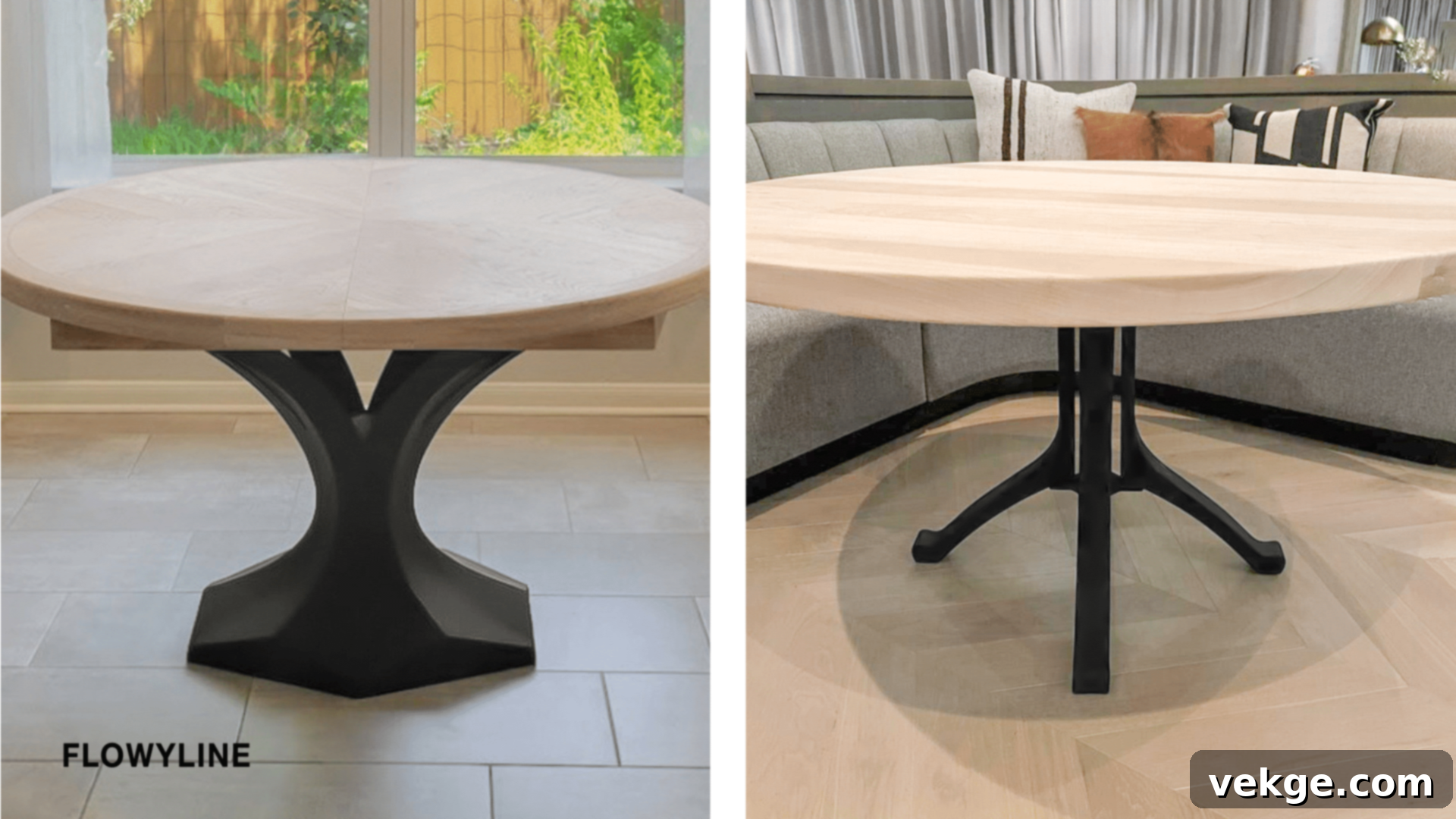 Determining the purpose of the table helps you choose the right metal table base