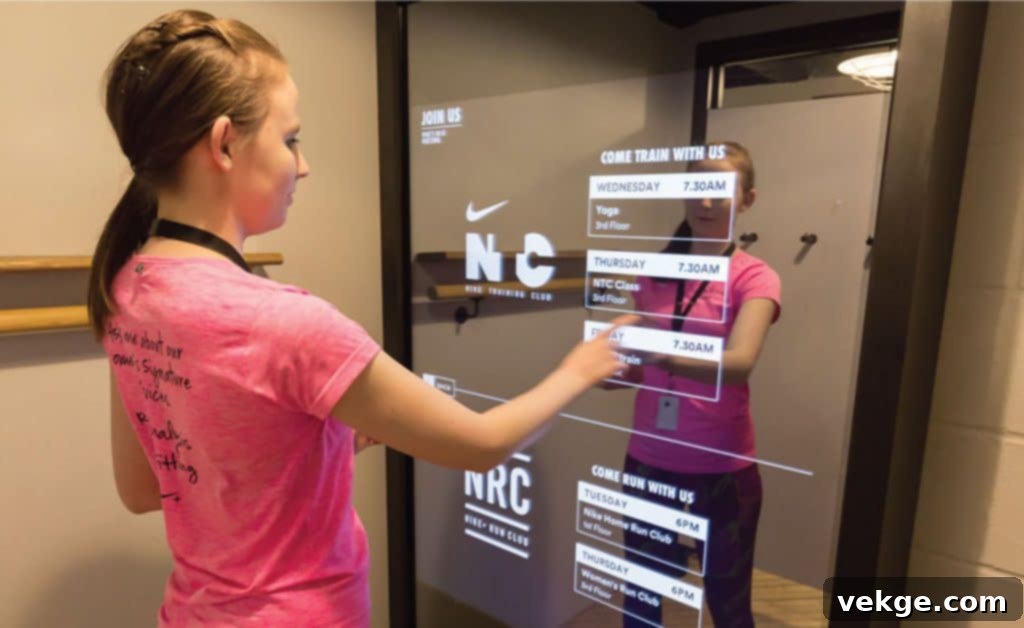 Interactive LED Mirror