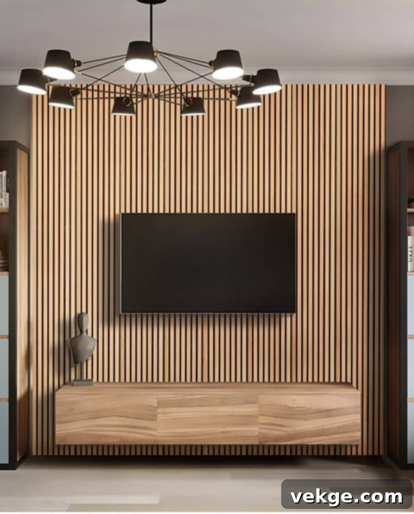 Acoustic Wood Slat Panels