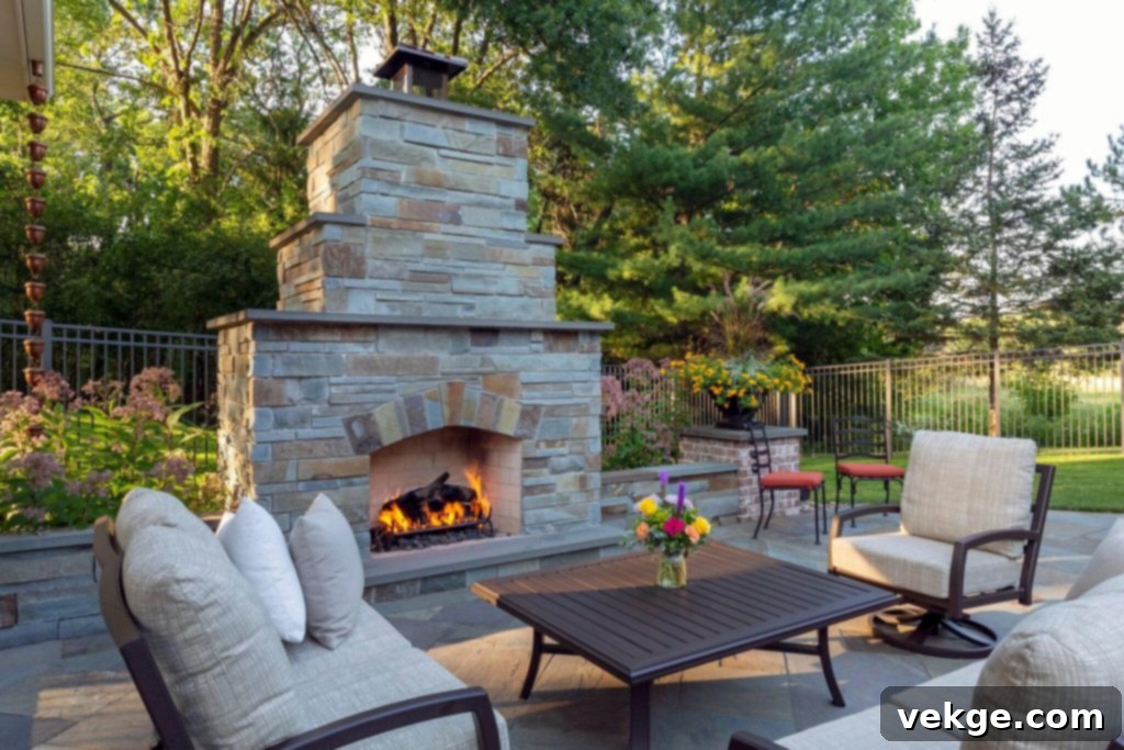 Outdoor Fireplaces and Fire Pits