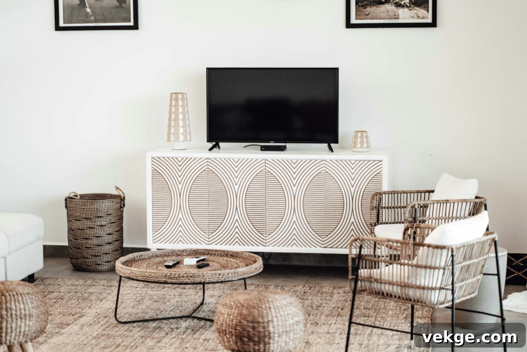 Layering Textures with Rattan Furniture