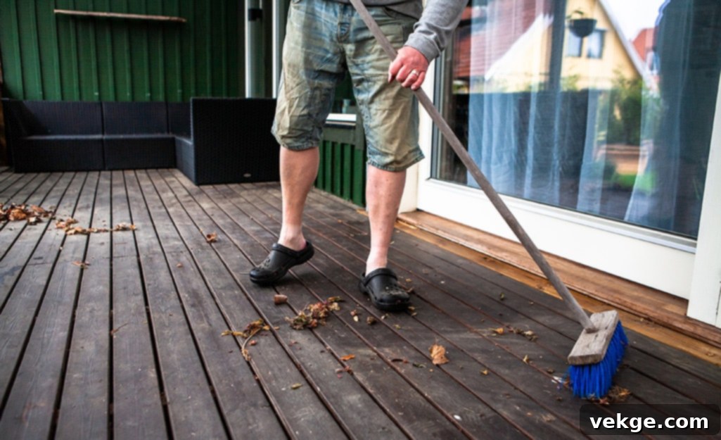 Regular Deck Cleaning for Longevity and Appearance