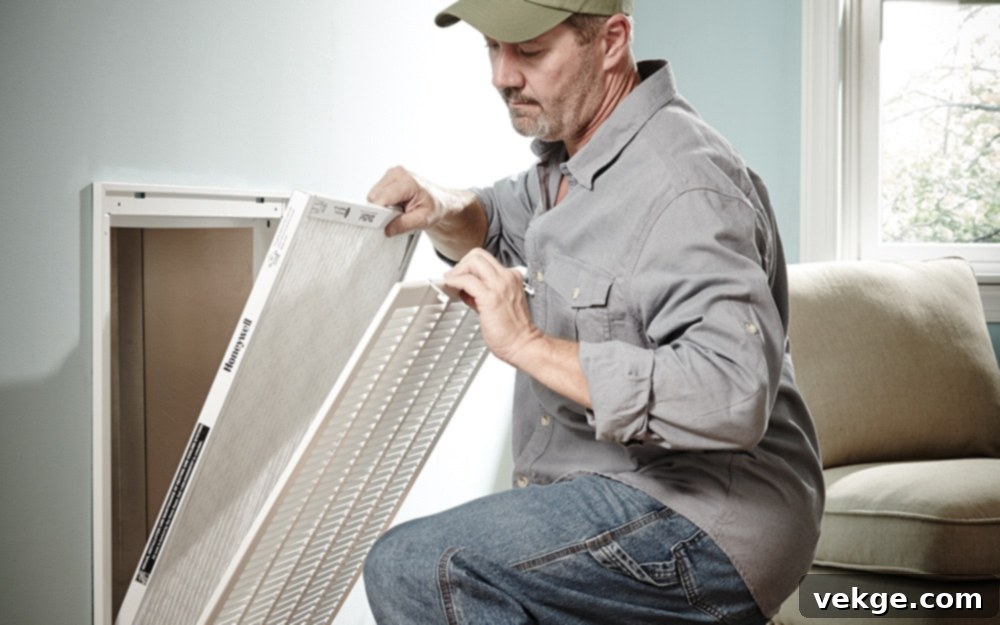 Regularly Change Your Air Filters