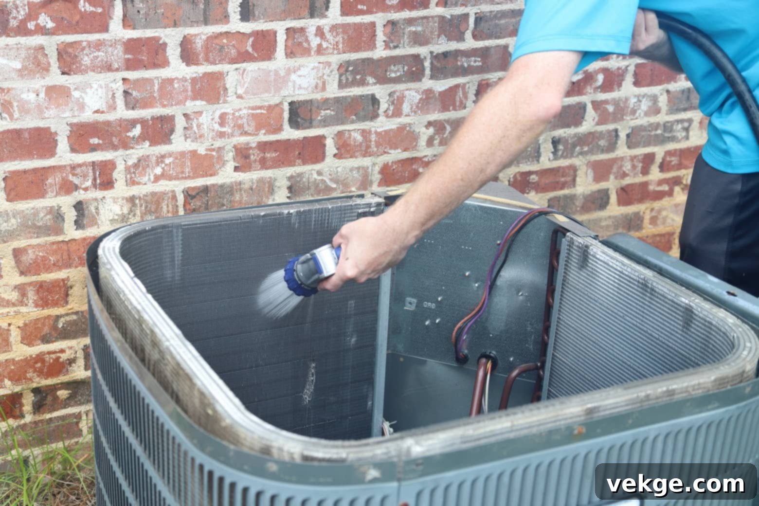 Clean and Clear the Outdoor Unit