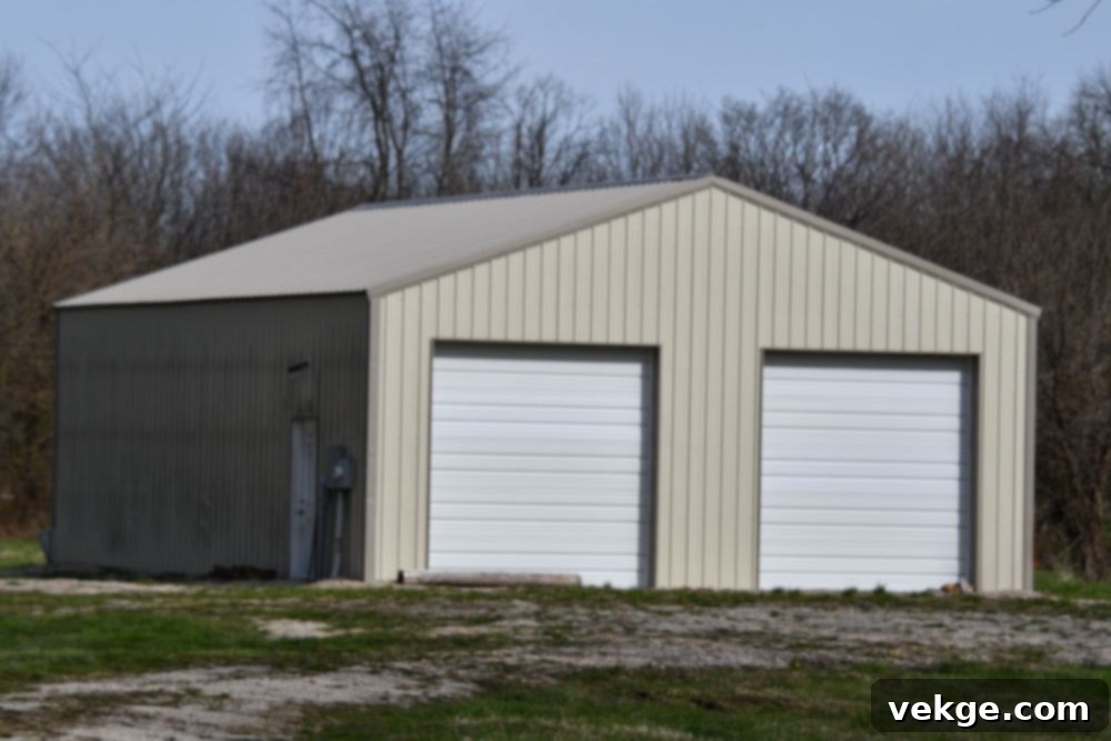 Increased Property Value with a new metal barn