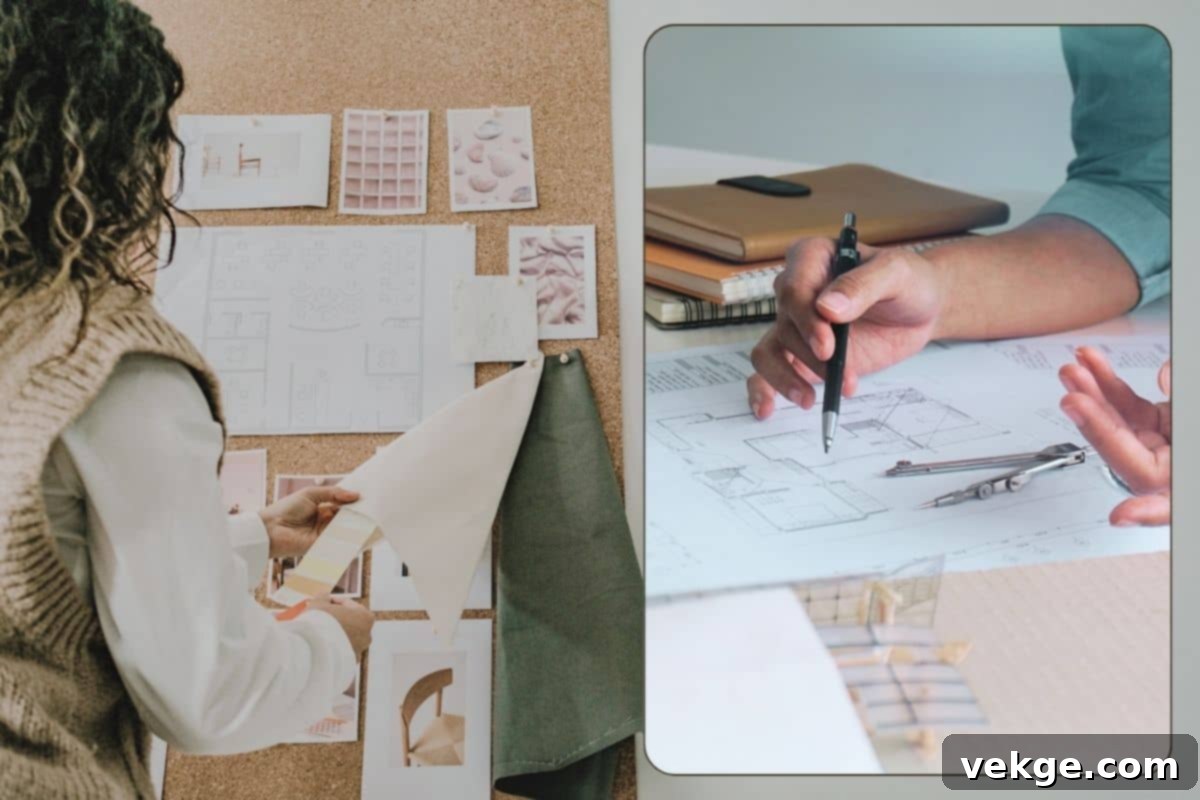 Academic vs. Practical Interior Design Projects