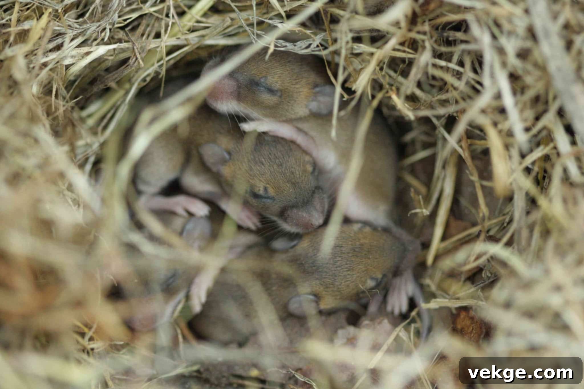 Rodent Nests - Rat Nest Made of Debris