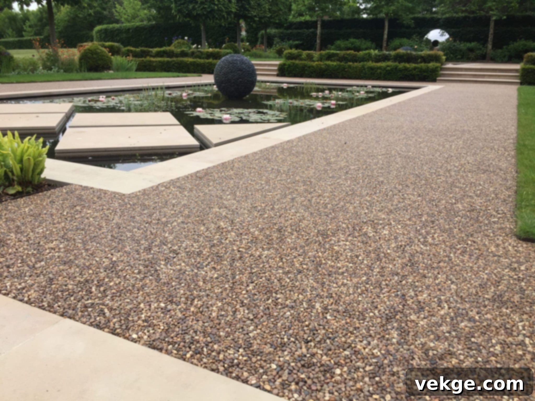 Low Maintenance and Eco-Friendly Interlocking Walkway in a Garden