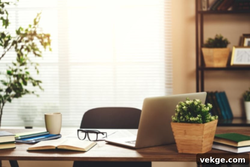 Declutter Your Space for Better Focus - Minimalist Writing Desk