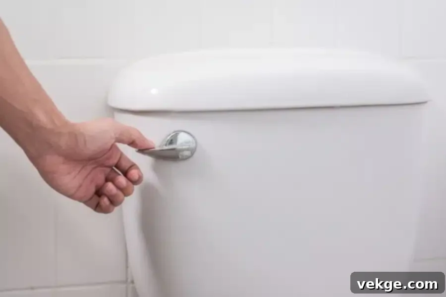 What Happens to Hair Flushed Down the Toilet? 