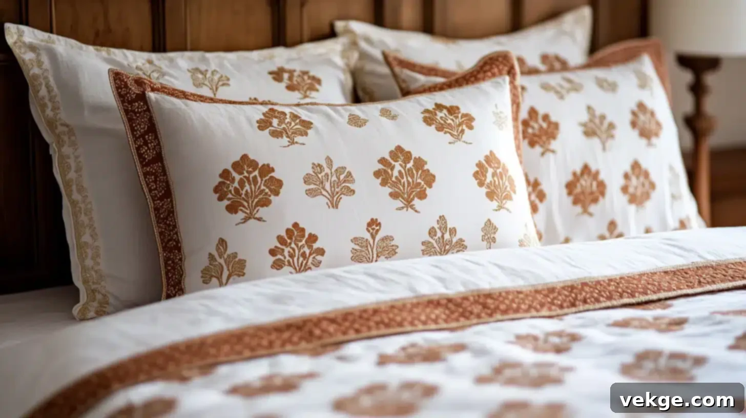 Citrus Bloom Persian Floral Cushion Cover